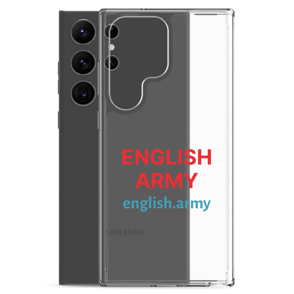 ENGLISH ARMY - Clear Case For Samsung®