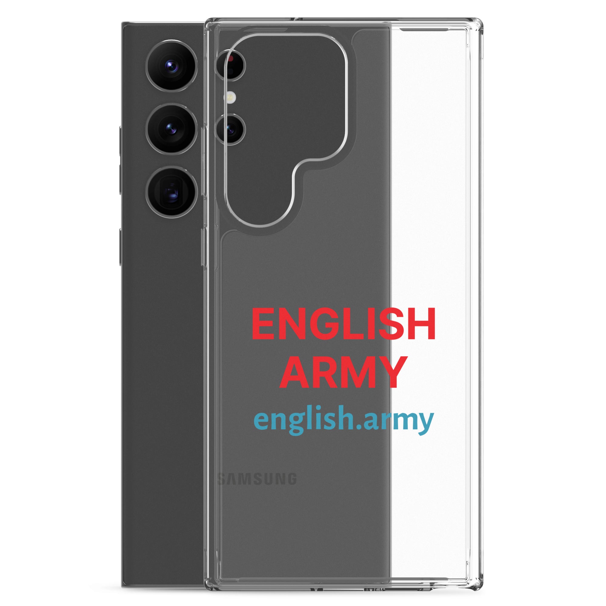 ENGLISH ARMY - Clear Case For Samsung®