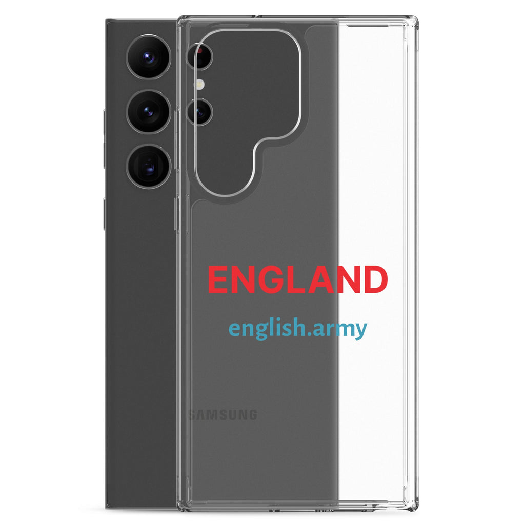 ENGLAND - Clear Case For Samsung®