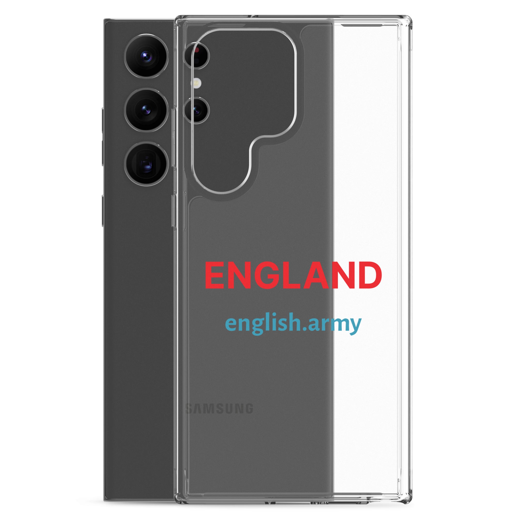 ENGLAND - Clear Case For Samsung®