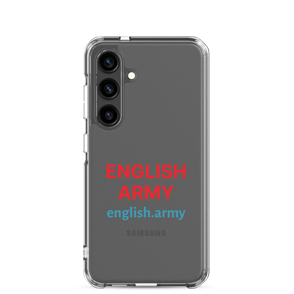 ENGLISH ARMY - Clear Case For Samsung®