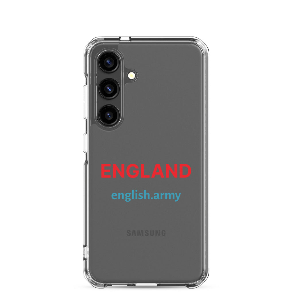 ENGLAND - Clear Case For Samsung®