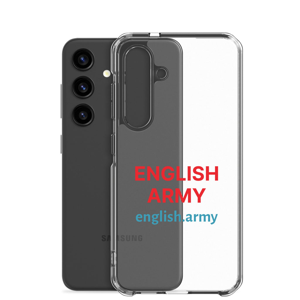 ENGLISH ARMY - Clear Case For Samsung®