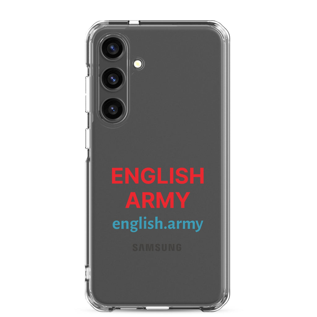 ENGLISH ARMY - Clear Case For Samsung®