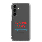 ENGLISH ARMY - Clear Case For Samsung®