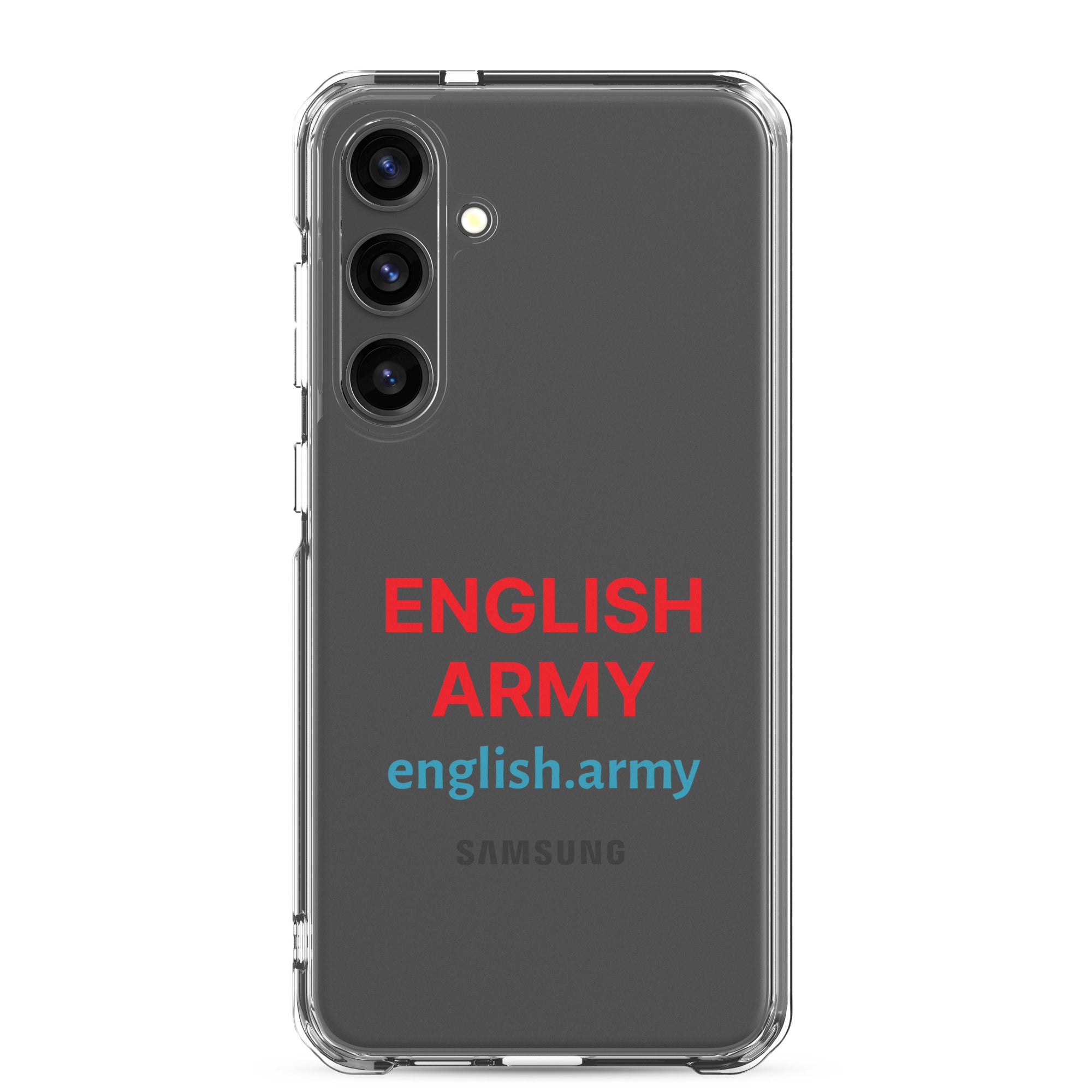 ENGLISH ARMY - Clear Case For Samsung®