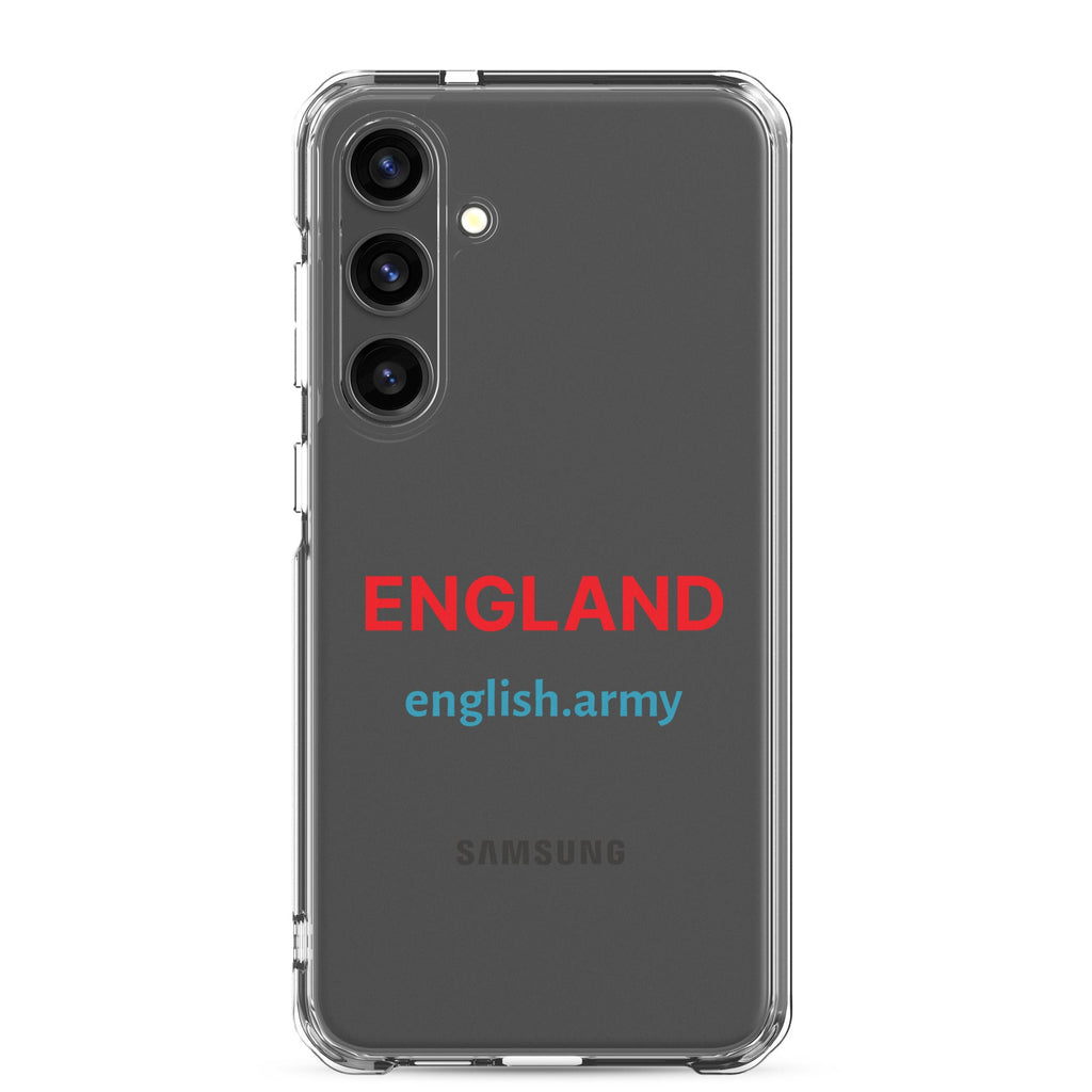 ENGLAND - Clear Case For Samsung®