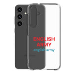 ENGLISH ARMY - Clear Case For Samsung®