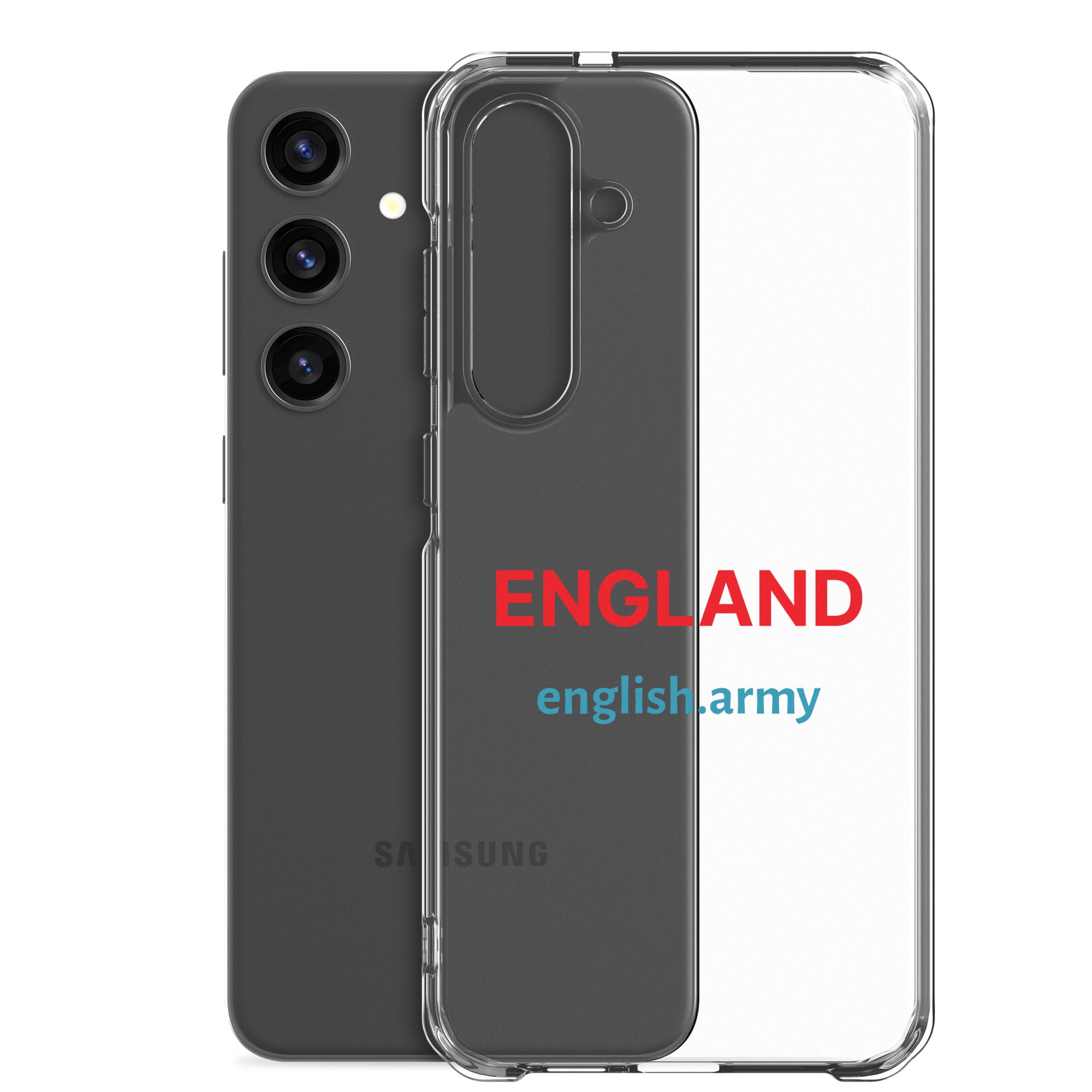 ENGLAND - Clear Case For Samsung®