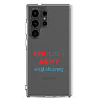 ENGLISH ARMY - Clear Case For Samsung®
