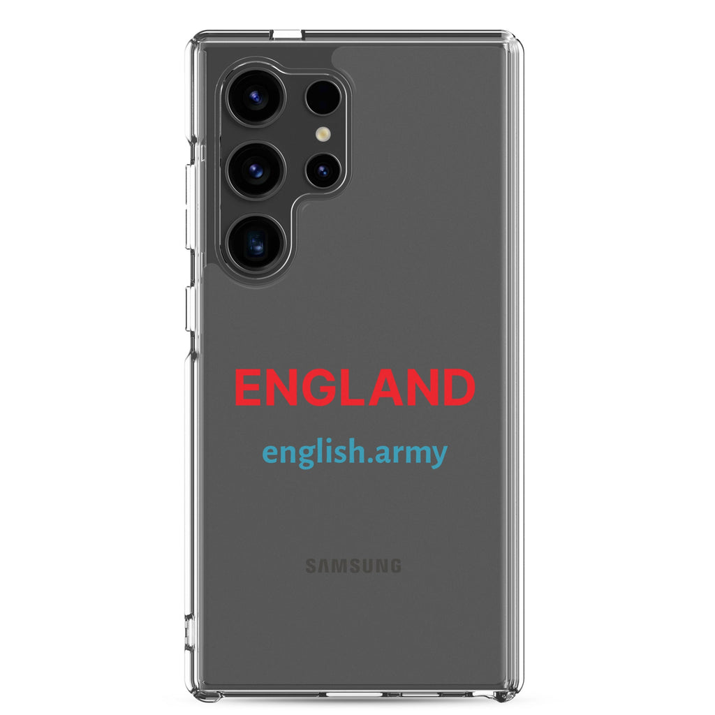 ENGLAND - Clear Case For Samsung®