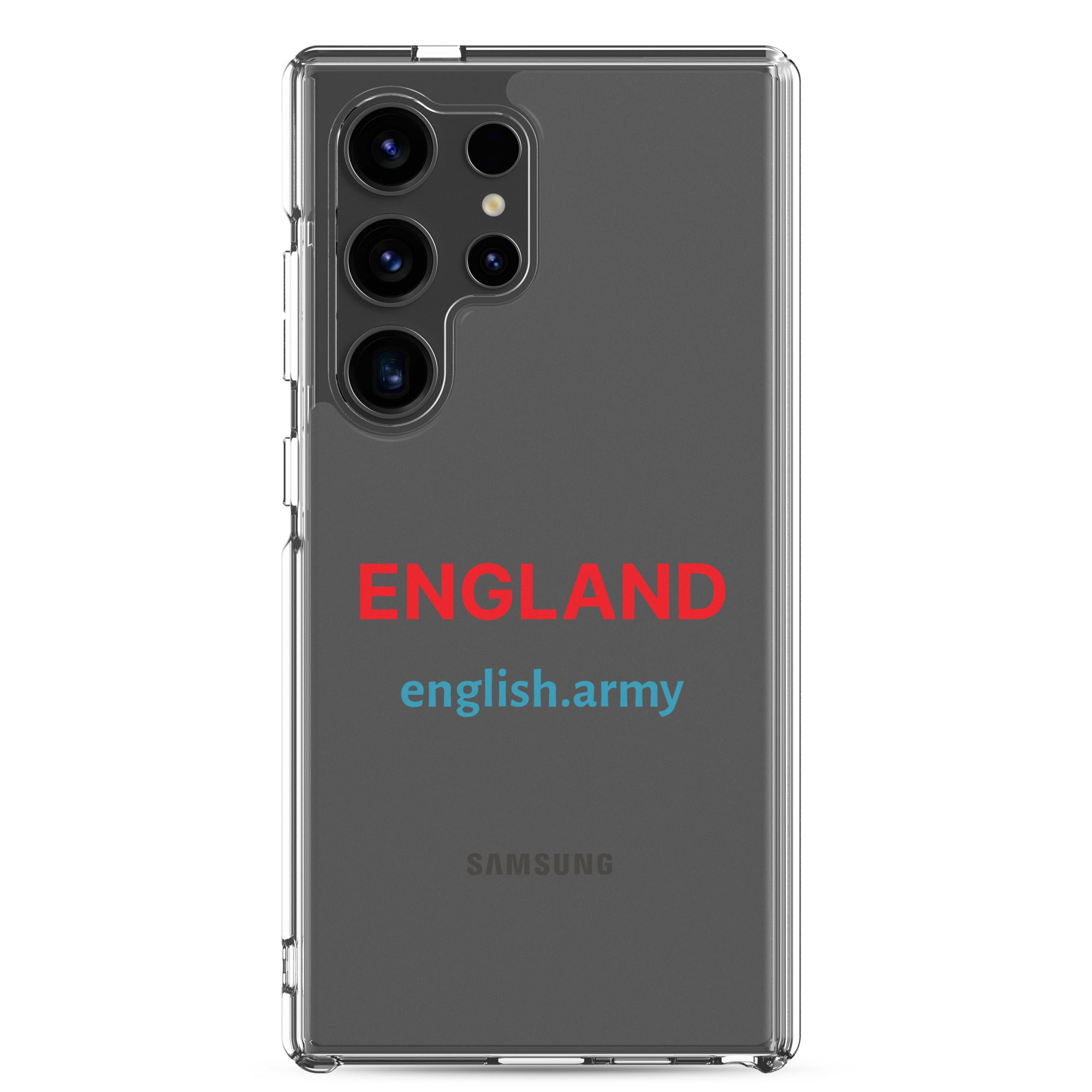 ENGLAND - Clear Case For Samsung®