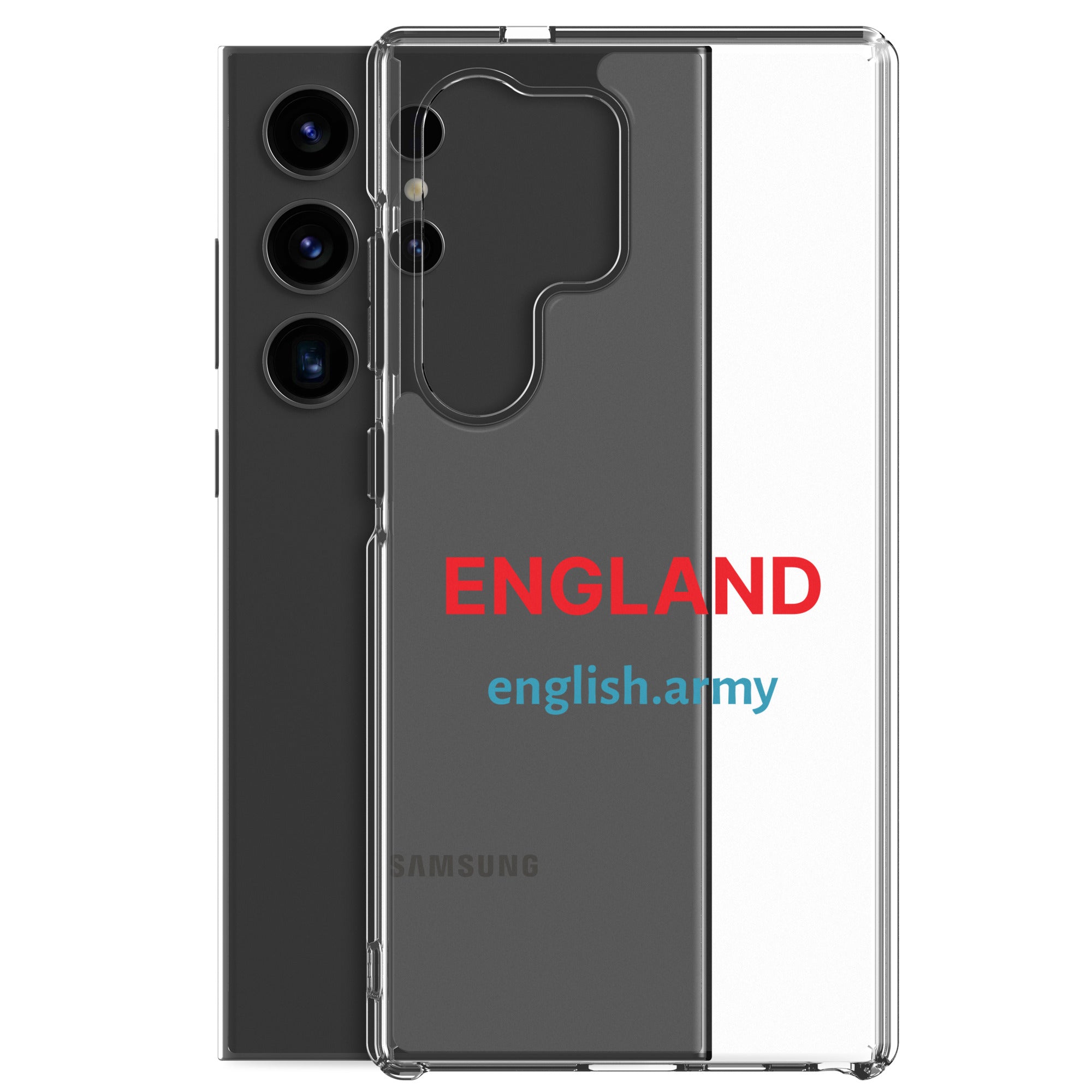 ENGLAND - Clear Case For Samsung®