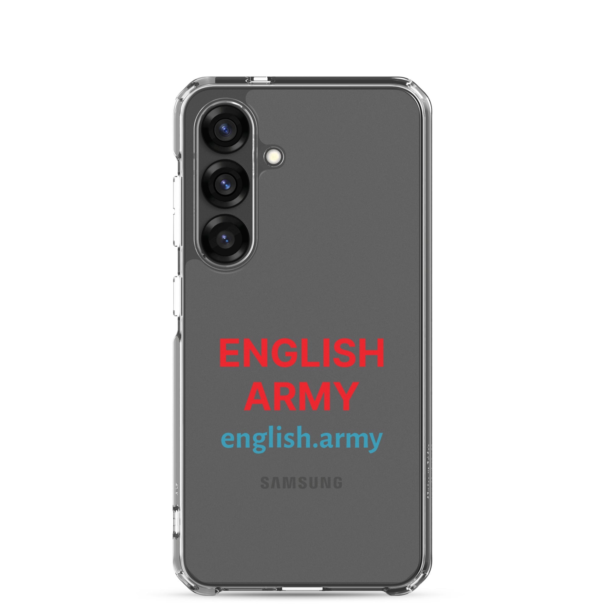 ENGLISH ARMY - Clear Case For Samsung®