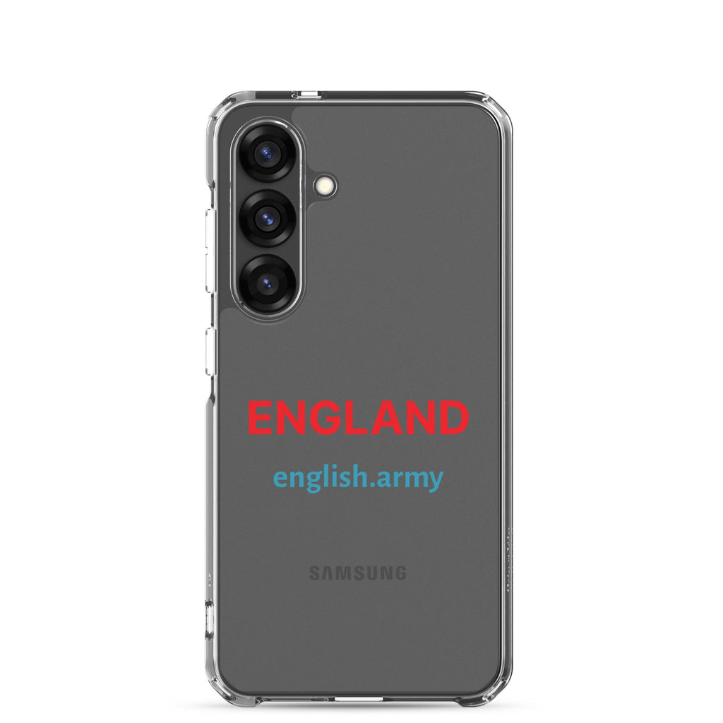 ENGLAND - Clear Case For Samsung®