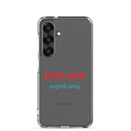 ENGLAND - Clear Case For Samsung®