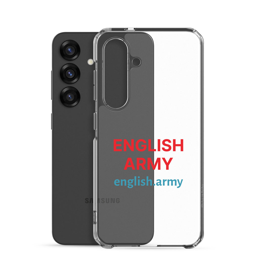 ENGLISH ARMY - Clear Case For Samsung®