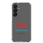ENGLISH ARMY - Clear Case For Samsung®