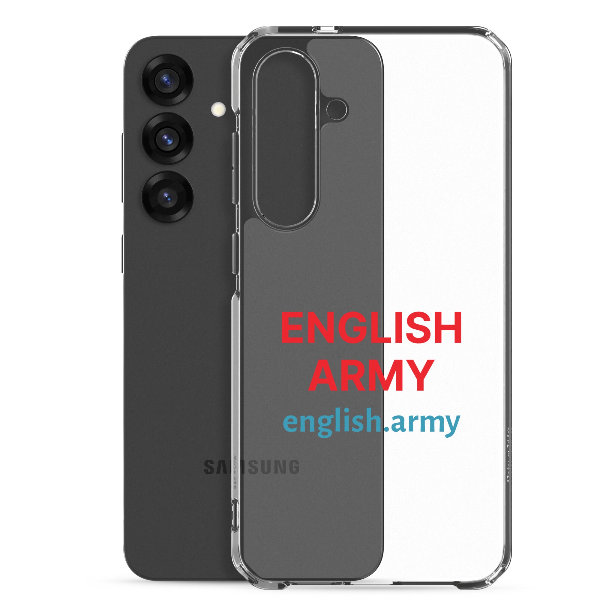 ENGLISH ARMY - Clear Case For Samsung®