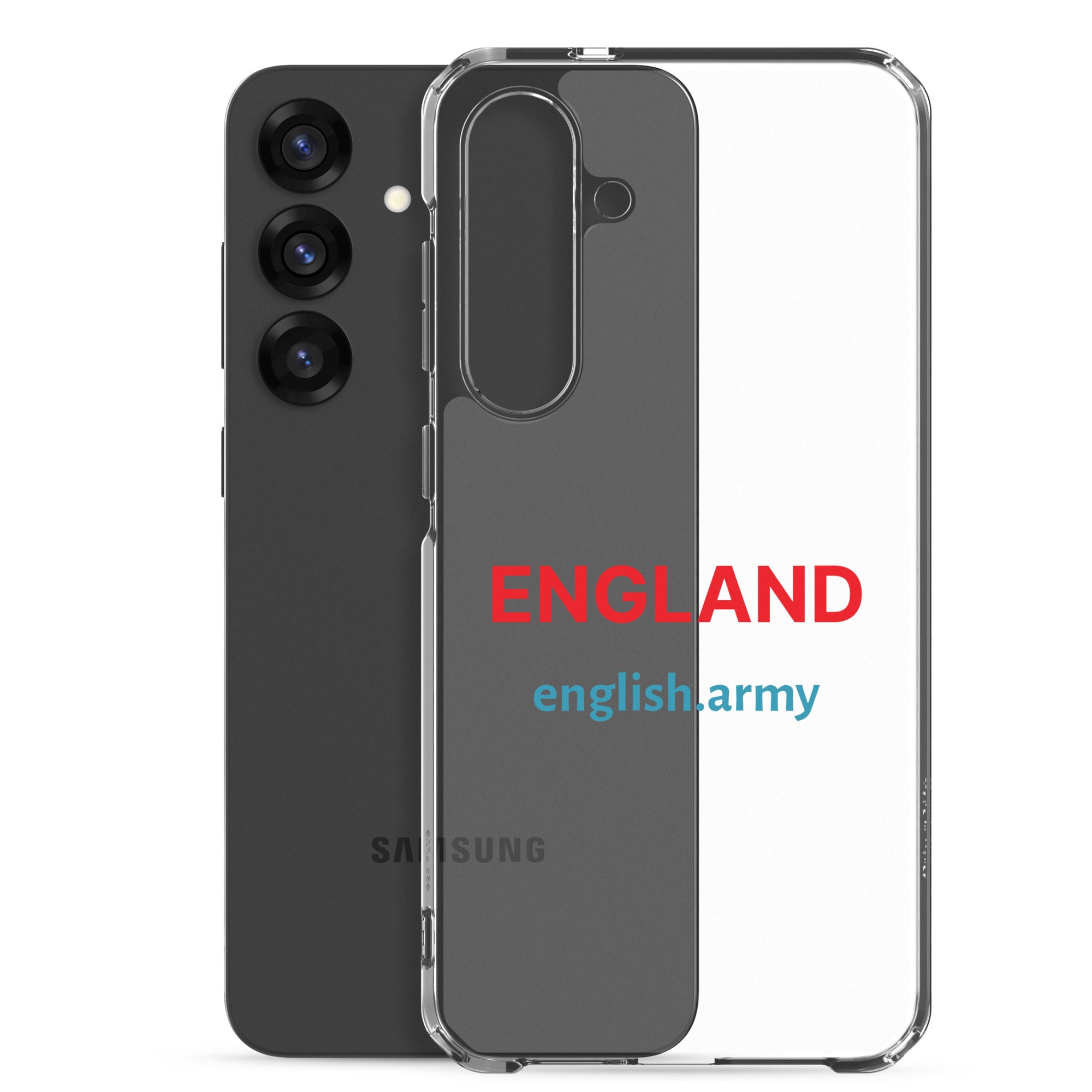 ENGLAND - Clear Case For Samsung®