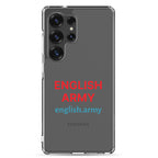 ENGLISH ARMY - Clear Case For Samsung®