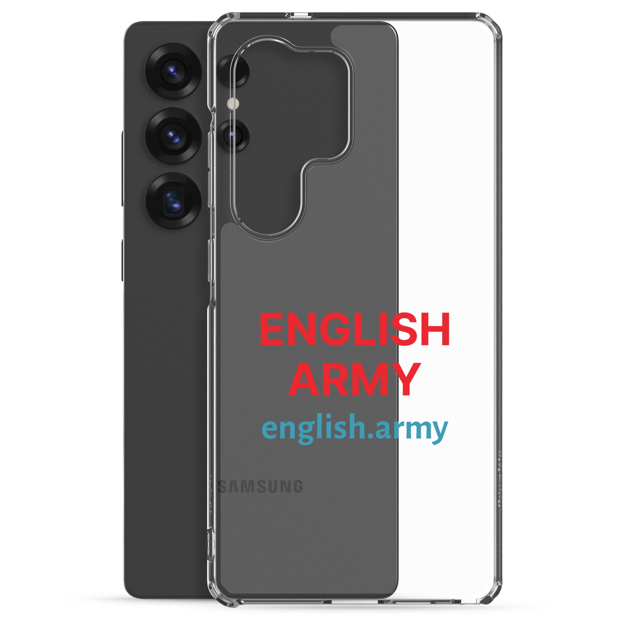 ENGLISH ARMY - Clear Case For Samsung®