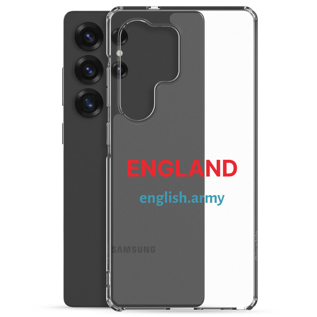 ENGLAND - Clear Case For Samsung®