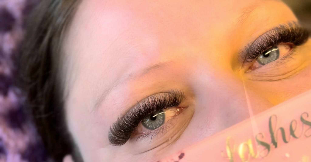Brown 6D Clover Lash 16 Row Mixed Tray