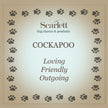 Cockapoo Personalised Silver Dog Tag Necklace