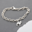 Cockapoo Silver Dog Charm