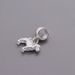 Cockapoo Silver Dog Charm