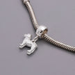 Cockapoo Silver Dog Charm