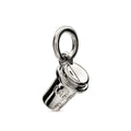 Coffee Cup Silver Charm