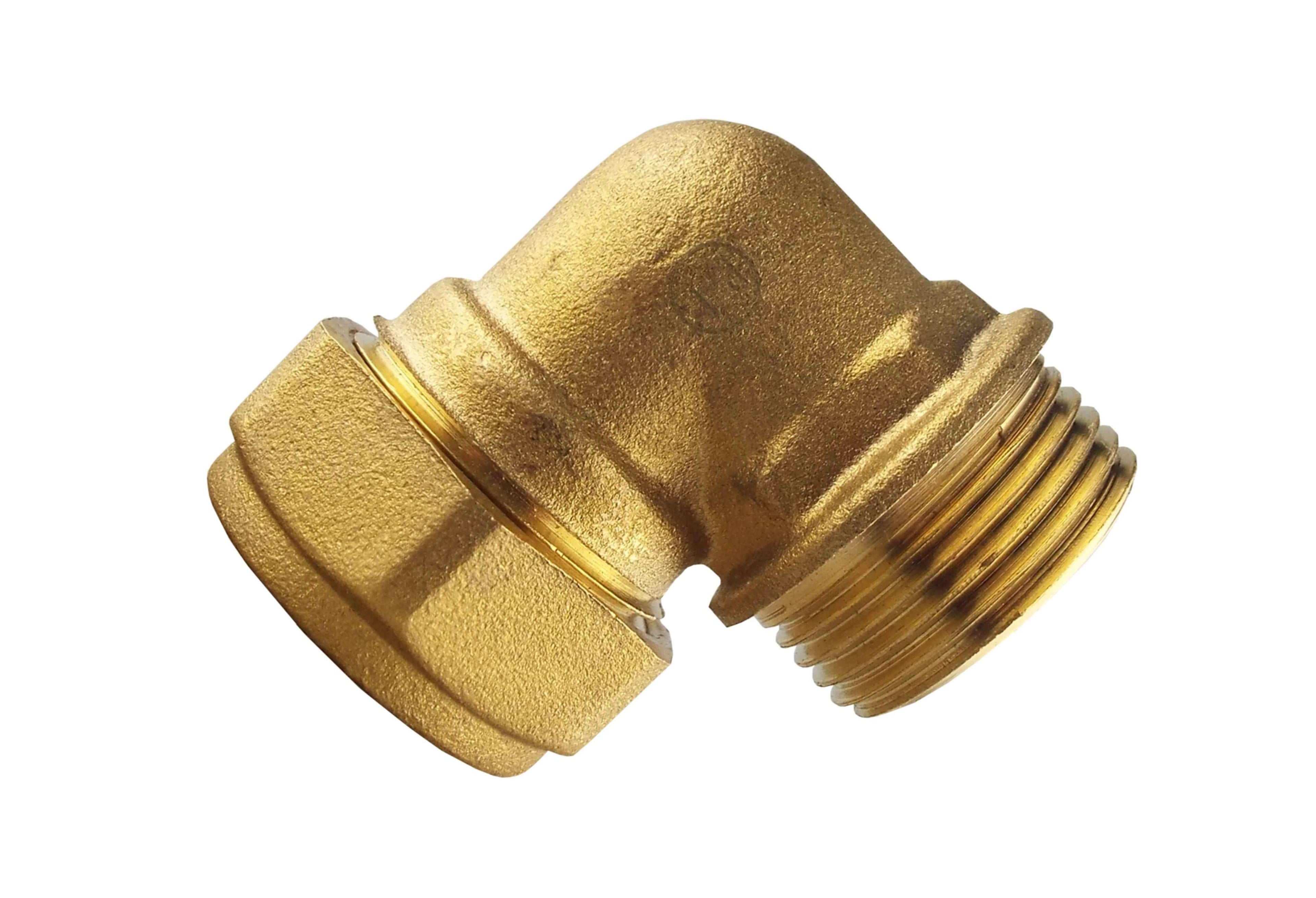IBC 2” S60X6 Cap with Brass Compression Elbow ¾” BSP – 22mm