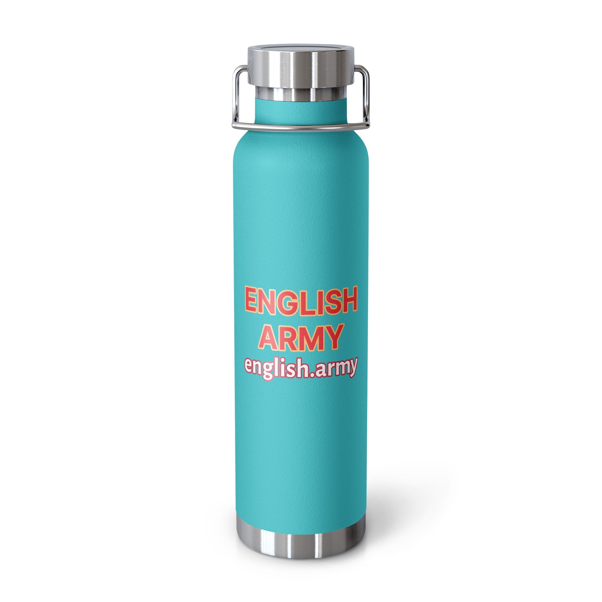 ENGLISH ARMY - Kupfervakuumisolierte Trinkflasche