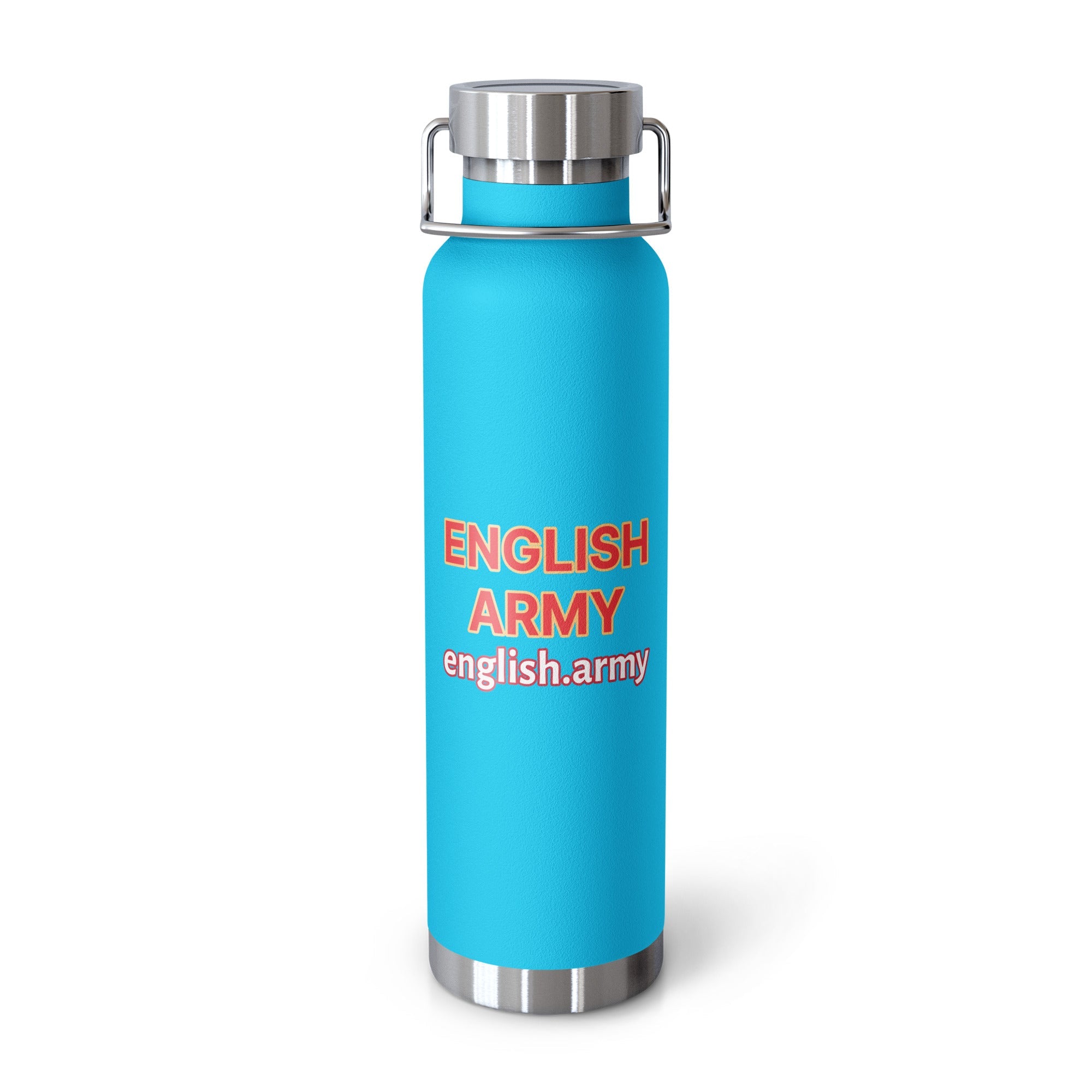ENGLISH ARMY - Kupfervakuumisolierte Trinkflasche
