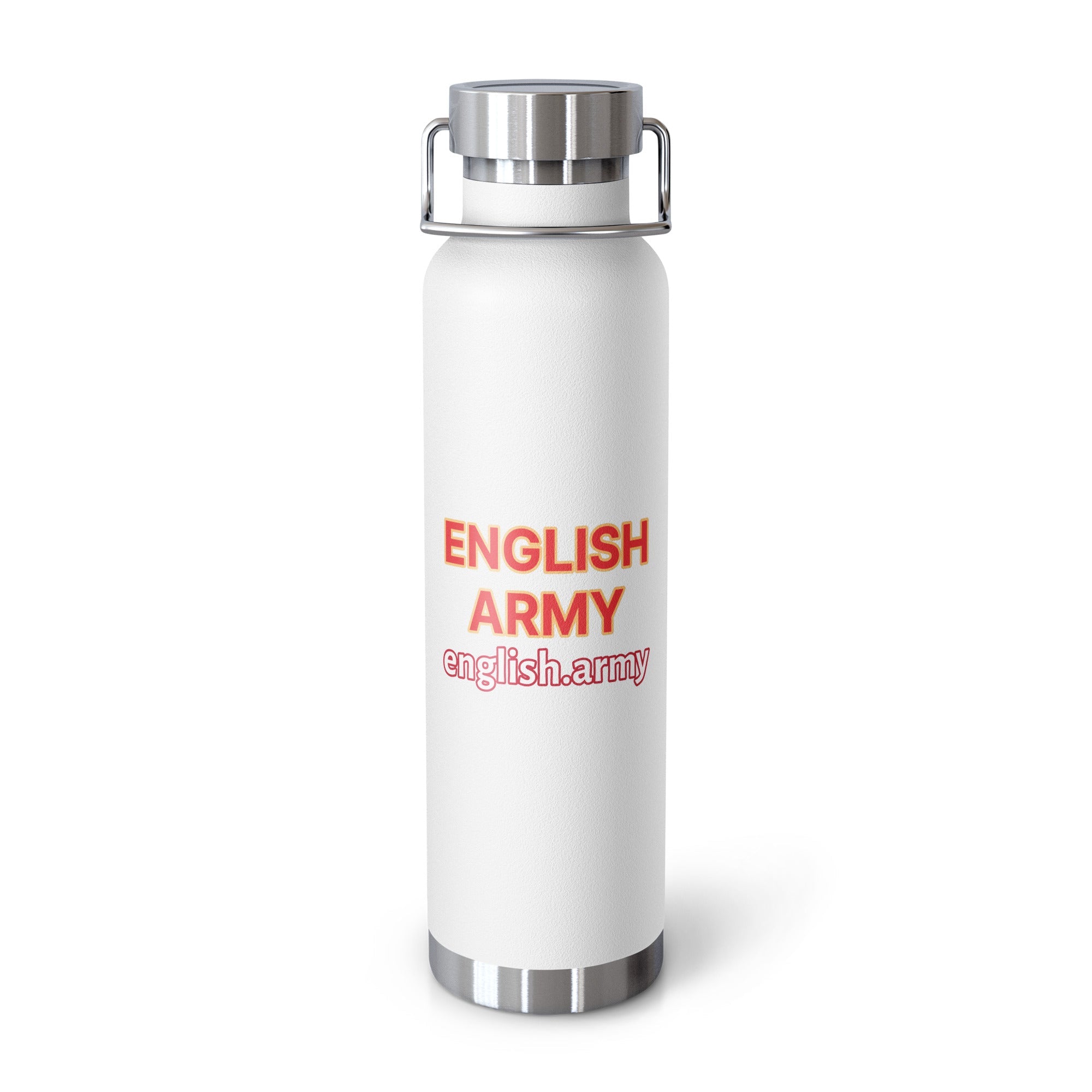 ENGLISH ARMY - Kupfervakuumisolierte Trinkflasche