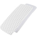 Crib Jersey Fitted Sheets 100% Cotton 40x90cm - Pack Of 4 - Fits All Models