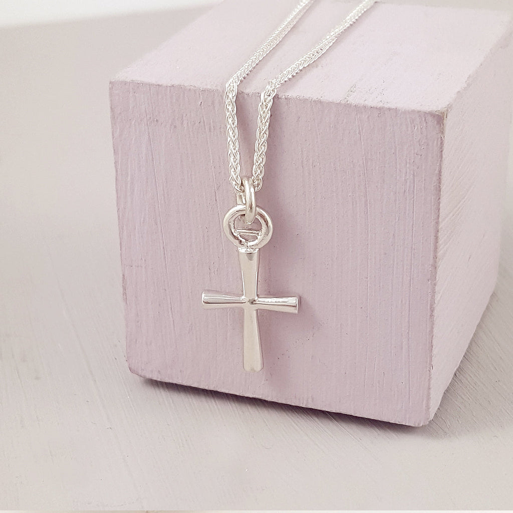 Cross Silver Charm