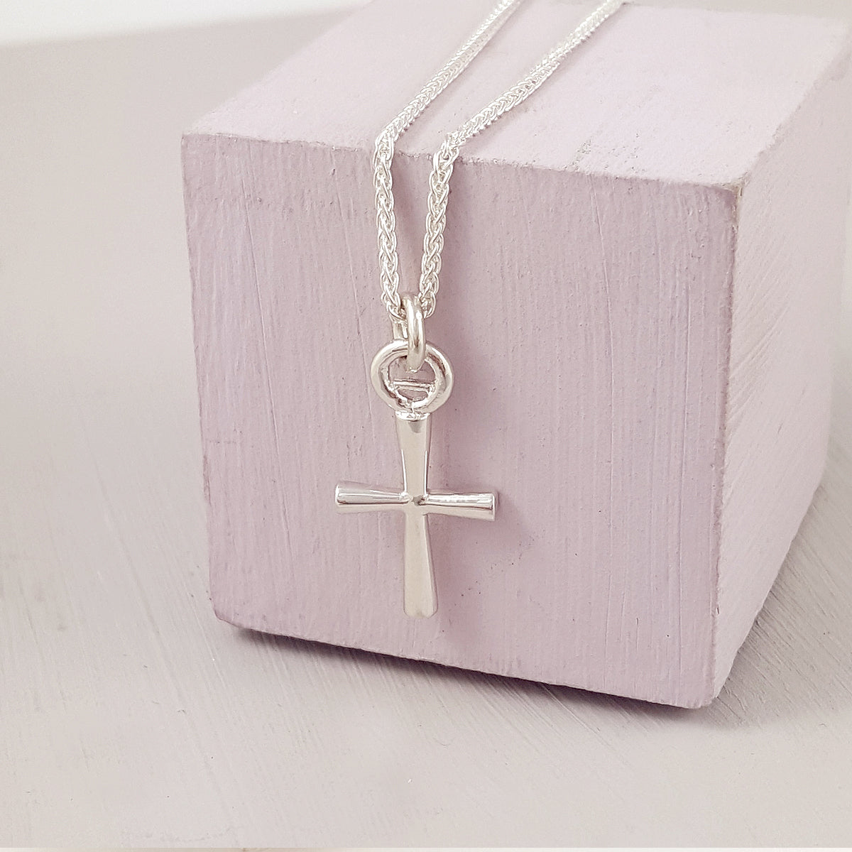 Cross Silver Charm