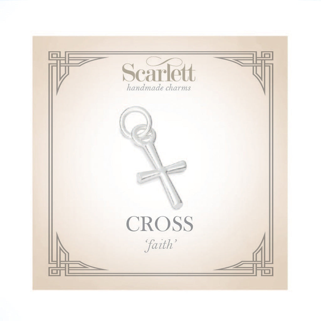 Cross Silver Charm