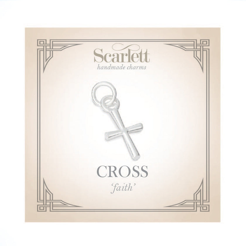 Cross Silver Charm