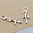 Cross Silver Charm