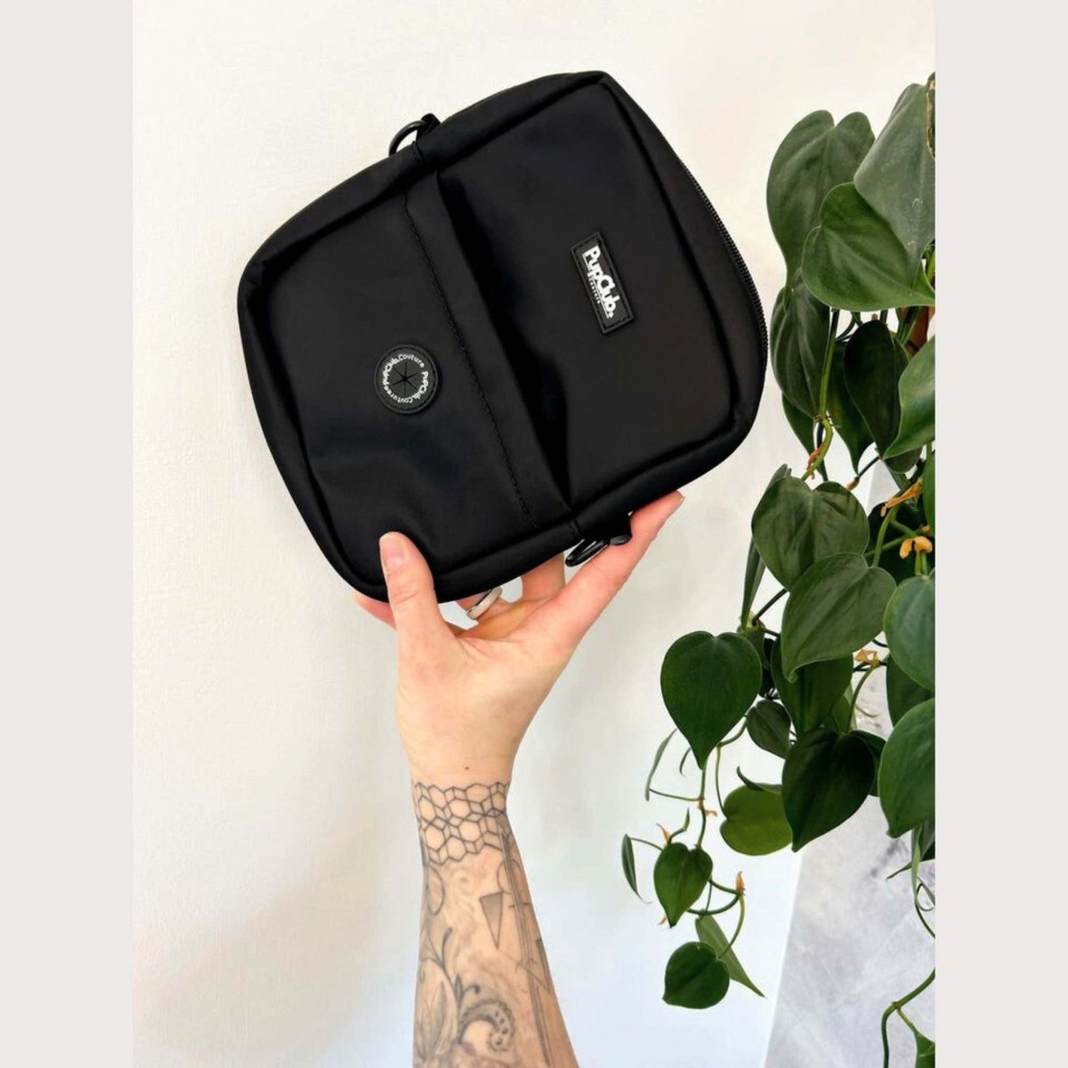 Bolsa pequeña para pasear perros - Negra