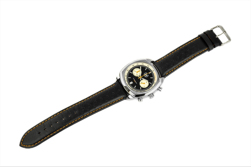 Driver Chronograph MKII Meca-Quartz, Black Reverse Panda