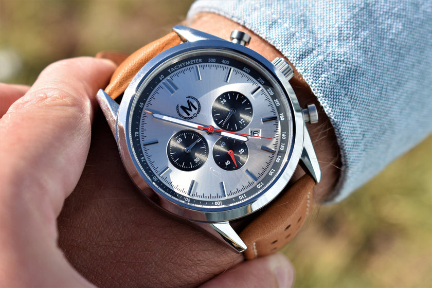 Tan Leather Rally Watch Strap