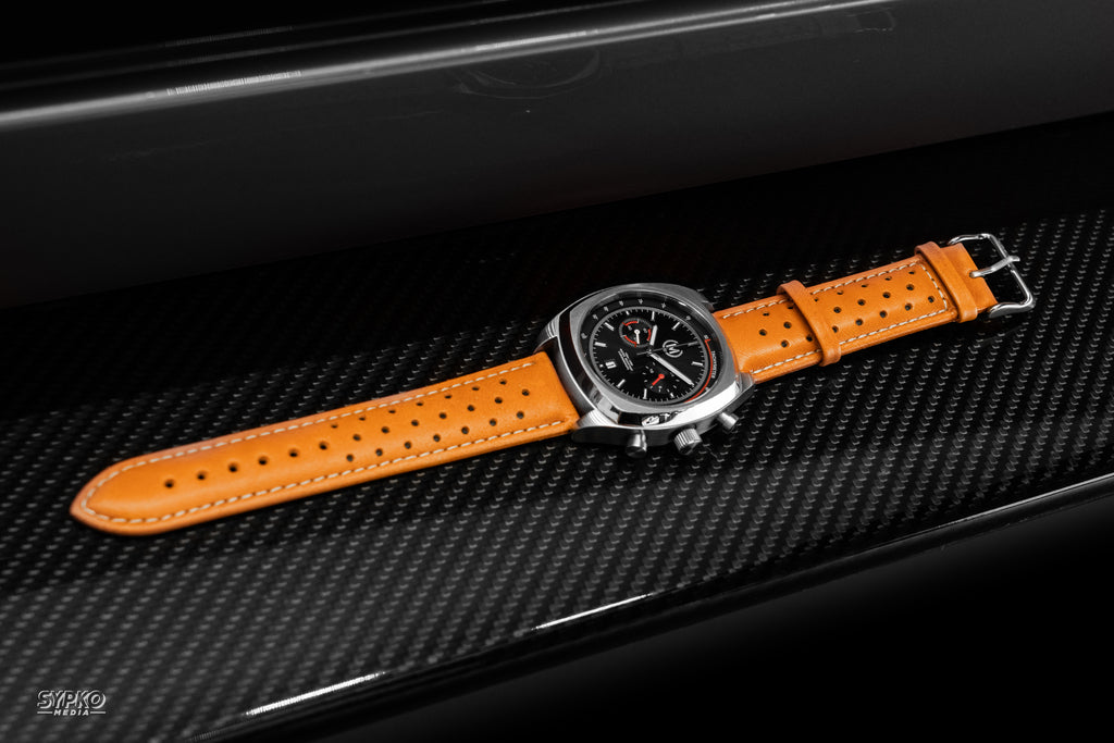 Tan Leather Rally Watch Strap