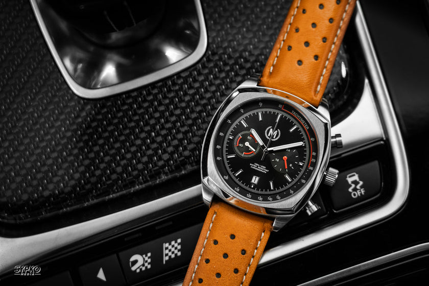 Tan Leather Rally Watch Strap