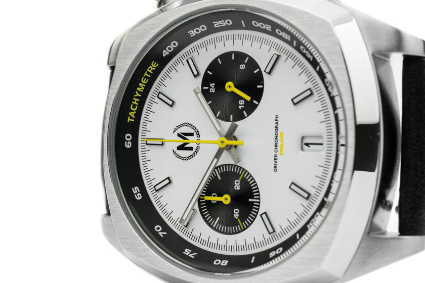 Driver Chronograph MKII Meca-Quartz, Panda