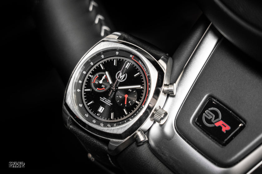 Classic Driver Chronograph, Black Strap